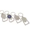 Abrebotellas con Llavero en Forma de Casa Creativo Logo de Empresa Inmobiliaria Pequeño Regalo Llavero Metálico con Forma de Casa