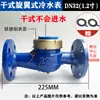 Medidor de Agua con Paletas Rotatorias de Pequeño Diámetro con Brida DN32 Mecánico Digital LXS-25E Para Hogar e Industria Medidor de Agua con Brida de 2 Dimensiones
