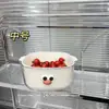 Cesta Drenadora de Dopamina con Forma de Pico de Pato para Uso Doméstico, Linda Cesta de Frutas a Prueba de Polvo, Doble Capa con Drenaje de Agua 2 en 1, Cesta Espesada para Lavar Verduras
