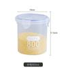 Bote Transparente de Plástico Sellado de Grado Alimenticio para Cocina Botella de Almacenamiento de Granos Caja de Almacenamiento para Conservación de Productos Secos Leche en Polvo Nueces