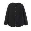 Cárdigan Casual para Mujer de Forro Polar Imitación Borrego Manga Larga Ropa Exterior Nuevo Estilo Otoño/Invierno 2026 479616 488302