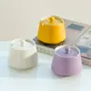 Cenicero de Cerámica con Patrón Giratorio para Uso Doméstico en el Dormitorio, con Tapa, Cenicero Creativo Estilo Chino para Cigarros, Evita que las Cenizas Vuele, Estilo Chino de Alta Gama