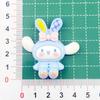 Accesorios de resina para manualidades con orejas de conejo grandes de dibujos animados, hechos a mano, funda para teléfono móvil, horquilla, taza, hebilla de zapato, lote de joyería