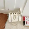 Bolsa de Corrente Xadrez Nova Outono Transfronteiriça 2026 Novo Estilo Pequeno e Elegante Versátil Bolsa para o Dia a Dia Bolsa de Ombro Cruzada