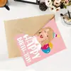 Cartão de Cumprimentos de Aniversário Temu Xiyin com Envelope Explosões Transfronteiriças Cartão de Cumprimentos Musical para Aniversário de Irmãs Presentes de Aniversário