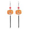 Brincos de Halloween Transfronteiriços Fantasma Caveira Joias Personalizadas Liga Abóbora Brincos de Desenho Animado Europeus e Americanos Conjunto Amazon
