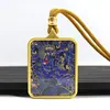 Colgante Thangka Estilo Tíbet Semimanual y Pintado a Mano con Incrustaciones de Oro Presentando al Gran Cielo Negro Dios Negro de la Riqueza, Adecuado para Hombres y Mujeres