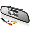 Espelho Retrovisor Av 4,3 polegadas Monitor de Carro Hd Tela Van Imagem de Ré 12-24V Carro Universal Dvd