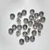 Círculos de Strass de Cobre 6-10mm com Espaçadores de Pérola, Contas Espaçadoras de Renda, Arruelas Coloridas, Materiais para Miçangas Artesanais DIY