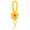 Lanyard de Felpa de Invierno de Moda para Teléfono Llavero de Moda Colgante Muñeca Macaron Juguete de Peluche Lanyard
