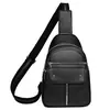 Bolso de Pecho para Mujer de Cuero Suave Lavado Vintage, Bolso de Hombro Nuevo Sencillo y Ligero, Bolso Cruzado Casual de Cuero PU para Viaje