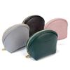 Celebridad de Internet Viajes Bolso Portátil con Cremallera de Cuero PU Bolsa de Almacenamiento para Labiales y Joyería Maquillaje Base Billetera Mini Multifuncional