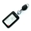 Comércio exterior transfronteiriço flip dobrável dupla face transparente plástico PP ID certificado de identidade conjunto de cartões de fábrica etiqueta de crachá concha de cartão atacado