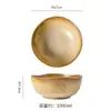 Platos cerámicos de estilo western vintage, platos de forma única para restaurantes y uso doméstico, platos para ensalada, platos para el desayuno, platos de presentación elegantes y atractivos
