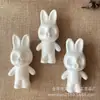 Espuma pequeno animal desenho animado coelho orelhas compridas coelho 13cm Decoração de buquê Fábrica de Coelhos Direto