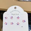 Joias para Nail Art de Resina Flores Estereoscópicas Coloridas Joias para Unhas DIY Brincos Capa de Celular Acessórios Usáveis para Unhas