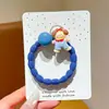 Venta al por mayor de fábrica Ligas para el cabello personalizadas para niños Ligas para el cabello estilo coreano para niñas Bandas de goma de alta elasticidad y durabilidad Ligas para el cabello Accesorios para el cabello
