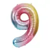 Globos de Aluminio con Números Grandes Versión Americana de 40 pulgadas para Decoración de Fiesta de Cumpleaños Globos de Aluminio con Números