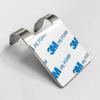 Gancho de acero inoxidable sin perforaciones para almacenamiento de cable de maquinilla de afeitar Gancho para colgar en la pared del baño baño gancho autoadhesivo