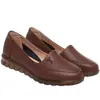 Nuevos Zapatos de Otoño para Mujer con Suelas de Piel de Vaca para Madres, Zapatos de Piel Suave para Personas de Mediana Edad y Mayores, Zapatos Individuales Cómodos y Versátiles Estilo Primavera y Otoño