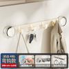 Gancho de baño sin perforaciones gancho de pared para inodoro ventosa de vacío fuerte gancho para abrigos colgante de pared gancho de puerta engrosado