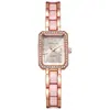 Relógio Feminino Fashion Estilo Coreano Pulseira com Toque de Nicho Relógio de Pulso Casual Fashion Feminino Relógio de Pulso a Quartzo Transfronteiriço