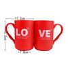 Suministros de boda al por mayor personalizados creativos lavado Amor enjuague bucal Taza boda novia acompañar pareja Taza para dientes