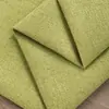 Tela de poliéster 100% color liso imitación lino para tapicería de sofás de casas de huéspedes, cojines de ventanales y tela decorativa resistente al desgaste