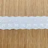 Renda de Algodão com Laço, Renda Bordada Solúvel em Água, Acessórios de Renda para Saias de Roupa Infantil, Fabricante de Renda Exquisita com Fio de Algodão