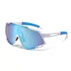 Gafas Deportivas Nuevas Transfronterizas para Exteriores para Hombres y Mujeres, Gafas de Sol Coloridas para Ciclismo y Conducir, Gafas de Montañismo a Prueba de Viento y Arena, Gafas de Sol