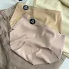 Ropa interior de seda morera 7A, antibacteriana y antihuellas, de seda helada, para mujer, color Morandi simple, color liso, cintura media, embalaje independiente