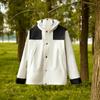 Carga Tres en Uno Ropa Ropa de Trabajo Estampado de Logotipo Bordado Ropa de Trabajo Uniforme Escolar Abrigo Desmontable Otoño e Invierno