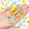 Nuevo producto transfronterizo: adorables mini figuras de animales que brillan en la oscuridad, accesorios decorativos para manualidades, adornos de paisaje en miniatura para escritorios