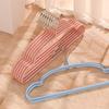 Colgador de Ropa Infantil de Plástico Espesado con Recubrimiento de Nube para el Hogar, Antideslizante para Bebés, Doble Uso Húmedo y Seco, Sin Marcas, Colgador de Ropa Antideslizante