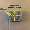 Gancho de Solda Anel em Forma de U de Ferro Sólido, Dobra de Barra de Ferro em Forma de Arco Semicircular, Gancho de Fivela em Forma de U, Dobra de Barra de Orelha de Levantamento