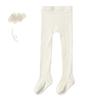 Zero Thread Classic Coreano Candy Color Bebê Pequeno, Médio e Grande Crianças Bebê Leggings Agulha Dupla Vertical Meia-calça