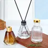 Moda Simples Beleza Esculpido Sem Fogo Rattan Fragrância Expansível Vidro Garrafa de Aromaterapia Casa Hotel Ornamentos Garrafa Vazia de Aromaterapia