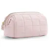 Bolsa de Nuvem Grande Capacidade Transfronteiriça Bolsa de Maquiagem Acolchoada Bolsa de Higiene Pessoal Portátil para Viagem Bolsa de Armazenamento Mini para Carregar Tudo Feminina