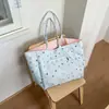 Bolsa Tote Grande de Lado Duplo Modelo Novo 2026 Coreana Dongdaemun de Alta Qualidade para Comute Casual de Ombro/Axila