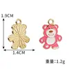 Hello Kitty Colgante Esmaltado de Aleación Charm Colgante para Pulsera DIY Accesorios Colgantes Decorativos para Joyería Bolsos Llaveros