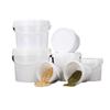 Tarro Transparente Sellado de Grado Alimenticio Cocina Tarro Tapa Fácil Tarro para Almacenamiento de Granos Tarro Sellado a Prueba de Humedad Tarro de Almacenamiento Engrosado de Plástico