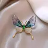 Broche de Perla de Cristal para Mujer, Corsage Completo de Diamantes, Pin Grande, Hebilla para Chal, Pin de Solapa Estilo Coreano, Accesorio para Vestidos, Tulipán