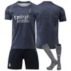 2526 Camiseta Mundial Real Madrid Conjunto de Fútbol Infantil Estilos al por Mayor Conjunto Deportivo Personalizable al por Mayor