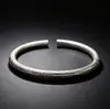 Nuevo Pulsera Abierta de Gato de la Suerte Dorado Pintado Estilo Chino Étnico Palabra Auspiciosa Cobre Blanco Chapado en Plata de Moda Versátil Nicho Regalo de Vacaciones