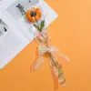 Buquê de Varetas de Torção Única Estilo Novo Transfronteiriço, Girassol Flor Eterna Fashion e Versátil, Presente para Festa de Feriado, Flor de Presente