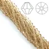 Contas pontiagudas de cristal para acessórios de joias DIY 3/4mm contas de vidro contas soltas acessórios criativos feitos à mão Contas de diamante