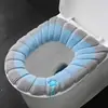 Cojín para asiento de inodoro apto para todas las estaciones, funda de inodoro portátil extraíble y lavable, cojín para asiento de inodoro doméstico al por mayor