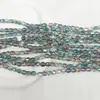 Cuentas de Barril Cilíndrico Cristal Hecho a Mano DIY Cuentas Sueltas Materiales para Joyería con Cuentas de Cristal Cadena para Teléfono Móvil Accesorios para Ropa Accesorios