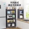 Aparador de cocina Yanen, armario a prueba de polvo, armario de almacenamiento con puerta, armario de almacenamiento de suelo, gran capacidad, estilo europeo para el hogar.