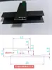 Paneles de Pared de Aleación de Aluminio con Microjuntas Ocultas en Forma de I, Ranuras de Encaje sin Juntas Visibles y Tiras de Borde Ultraestrechas con Chapa de Madera